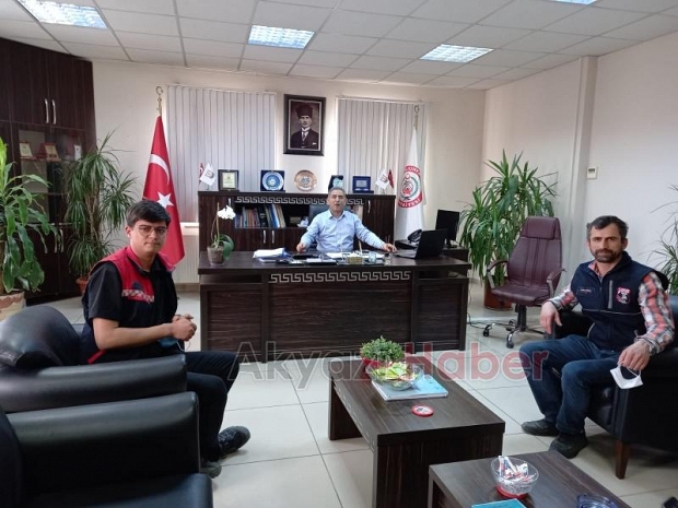 SAKTİM'den Urfa itfaiyesine ziyaret