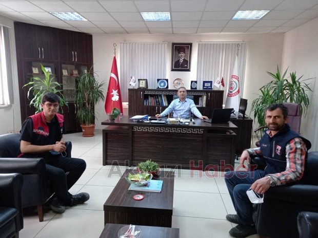 SAKTİM'den Urfa itfaiyesine ziyaret