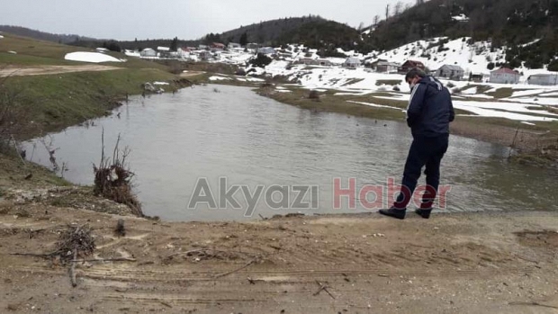 Taşan Acelle Göleti'nde son durum