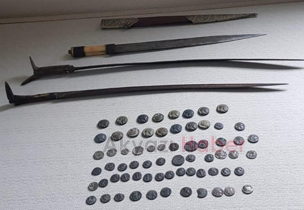 Operasyon yapılan evden tarih çıktı