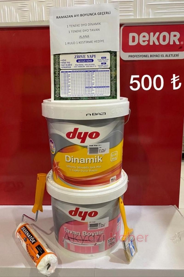 Akyazı söve zirve yapıda kampanya