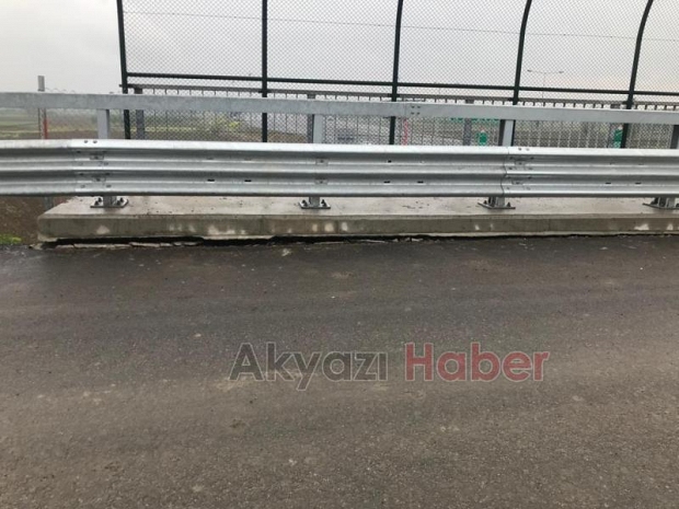 O köprüde çökme yaşandı