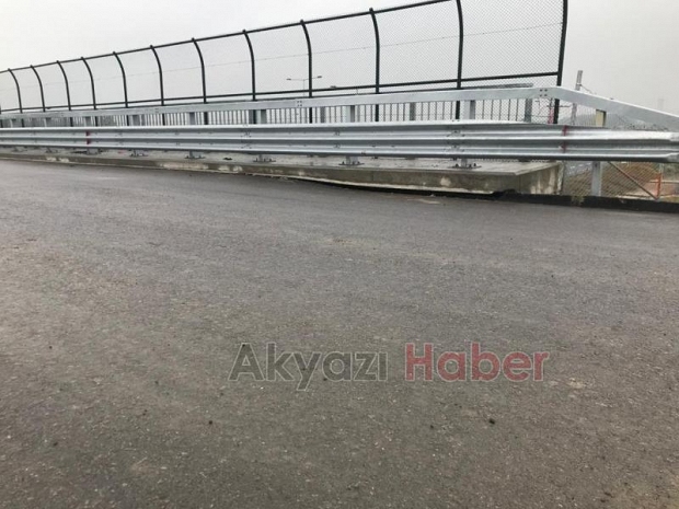 O köprüde çökme yaşandı