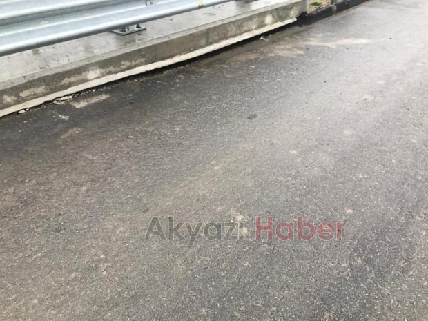 O köprüde çökme yaşandı