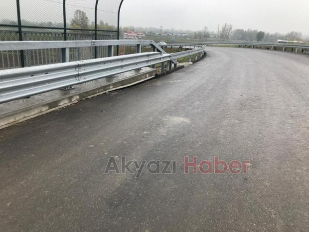 O köprüde çökme yaşandı