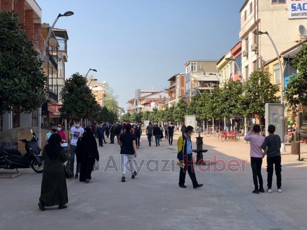 Tam kapanma öncesi yoğunluk
