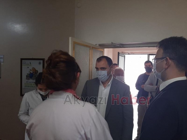 Vali Kaldırım Akyazıda uygulama noktalarını denetledi