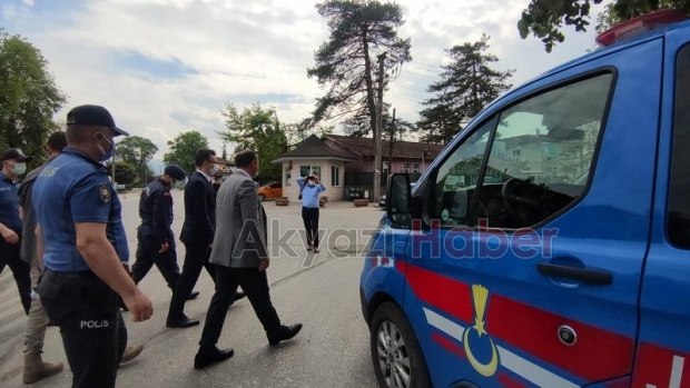 Vali Kaldırım Akyazıda uygulama noktalarını denetledi