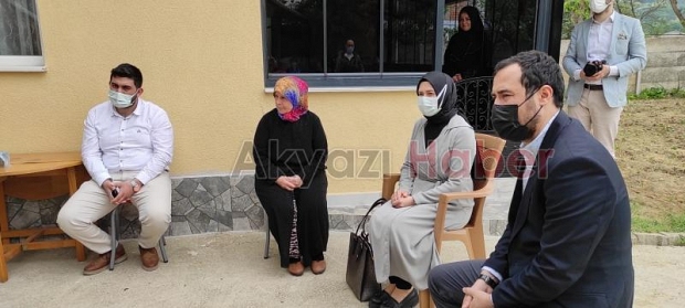 5 ferdi koronadan ölen Aydın ailesine taziye ziyareti