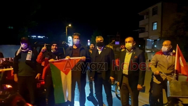 İsrail'e tepki, Filistin'e destek konvoyu