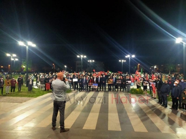 İsrail'e tepki, Filistin'e destek konvoyu