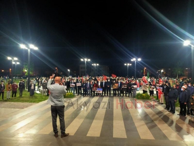İsrail'e tepki, Filistin'e destek konvoyu