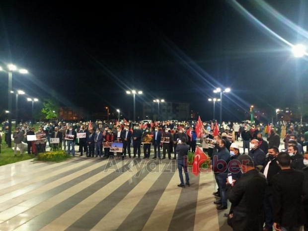 İsrail'e tepki, Filistin'e destek konvoyu