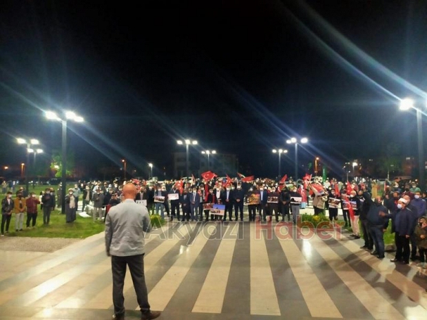 İsrail'e tepki, Filistin'e destek konvoyu