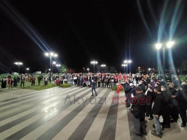 İsrail'e tepki, Filistin'e destek konvoyu
