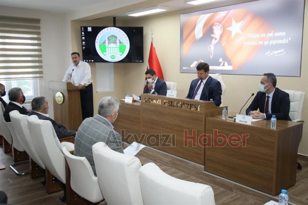 Akyazı Belediyesi Meclisi toplandı