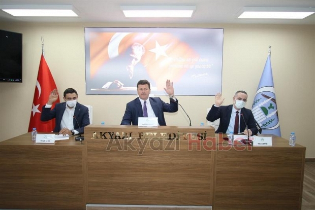 Akyazı Belediyesi Meclisi toplandı
