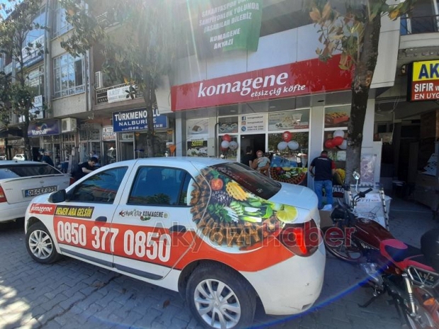 Komagene çiğköfte açıldı