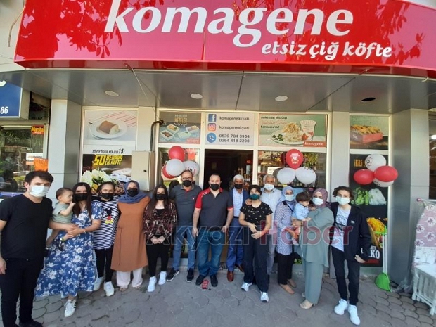 Komagene çiğköfte açıldı