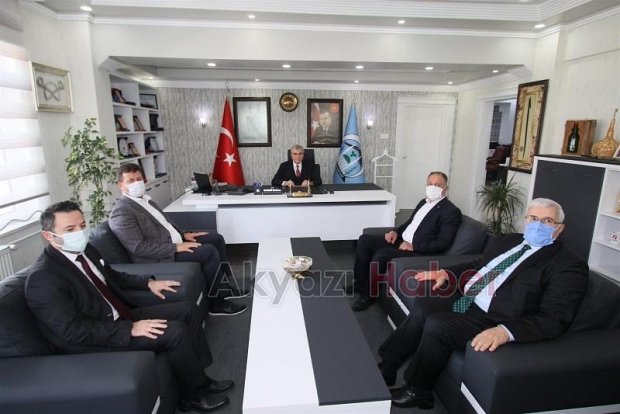 Başkan Yüce'den Soykan'a taziye ziyareti