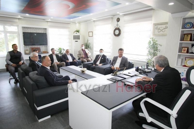 Başkan Yüce'den Soykan'a taziye ziyareti