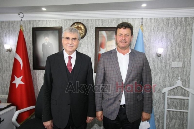 Başkan Yüce'den Soykan'a taziye ziyareti