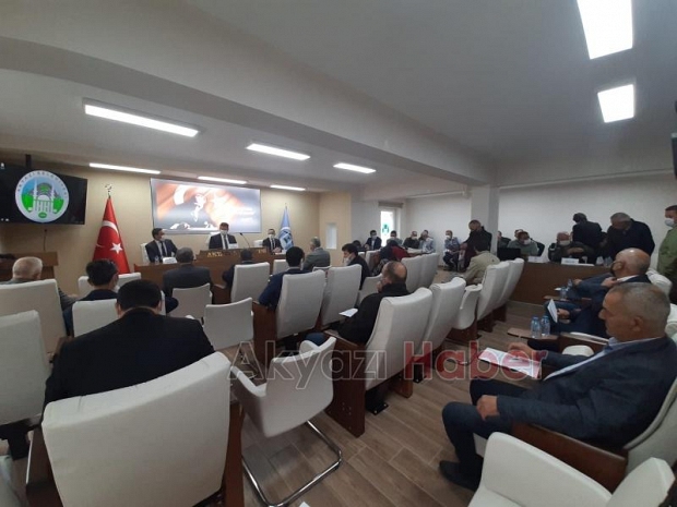 Akyazı Belediyesi Meclisi toplandı