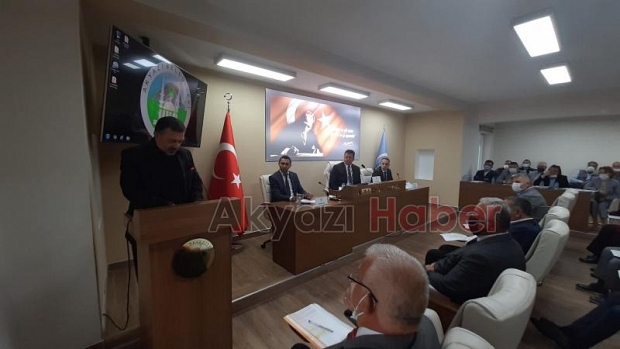Akyazı Belediyesi Meclisi toplandı