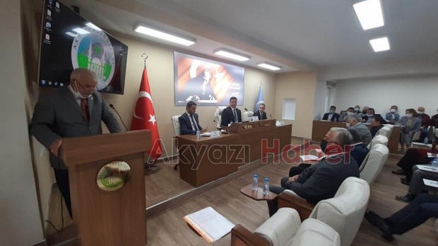 Akyazı Belediyesi Meclisi toplandı