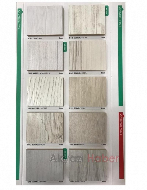 Variodor Kapı ve Terra laminant ile evinize hava katın
