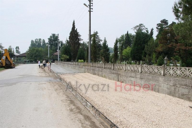 Büyükşehirden Yuvalaka kaldırım çalışması