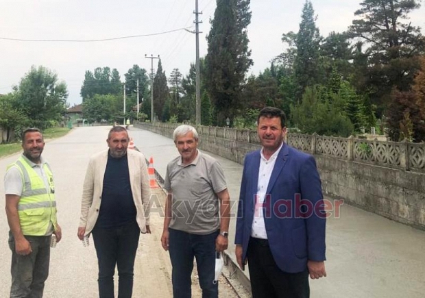 Büyükşehirden Yuvalaka kaldırım çalışması