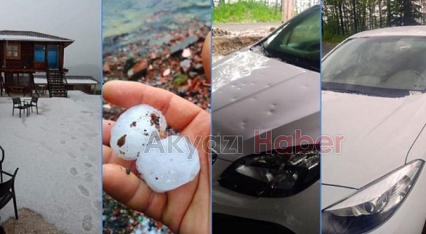 Saat verildi; Dolu ve kuvvetli yağış uyarısı