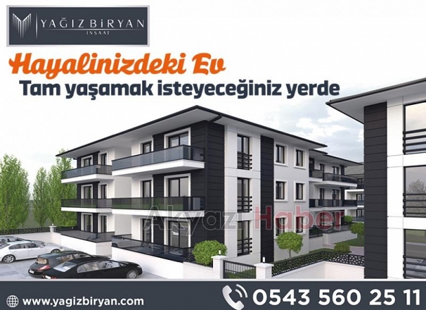 Yağız Biryan İnşaattan Akyazıya yeni bir proje