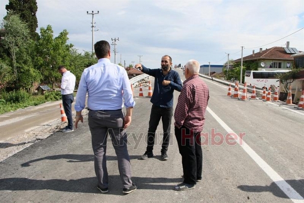 Vakıf köprüsü trafiğe açıldı