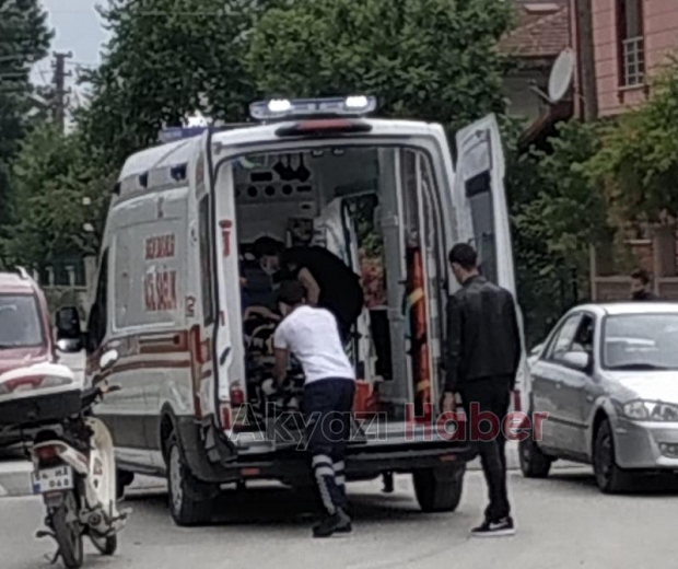 Kaza anı böyle görüntülendi