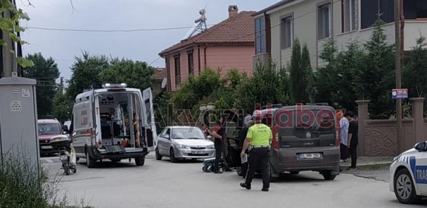 Kaza anı böyle görüntülendi