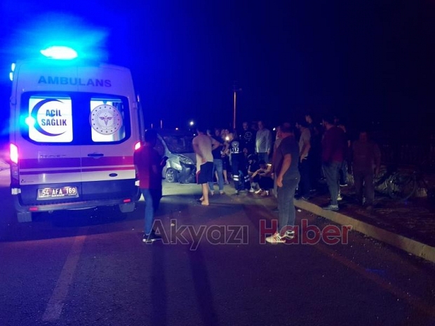 Köprüye uçmaktan korkuluklar kurtardı; 2 yaralı