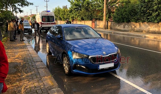 Karaçalılık yolunda trafik kazası 