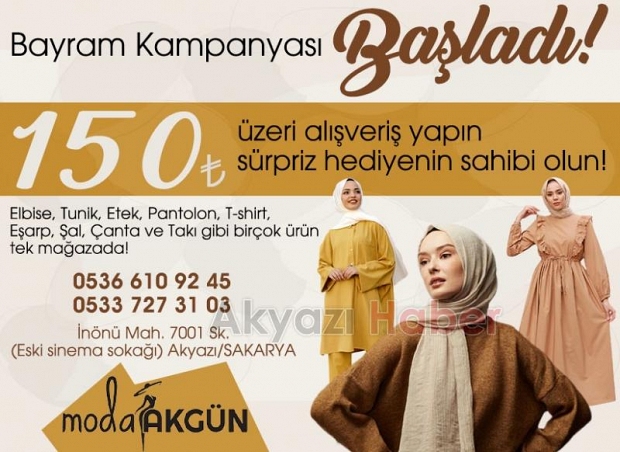 Moda Akgünde Kampanya