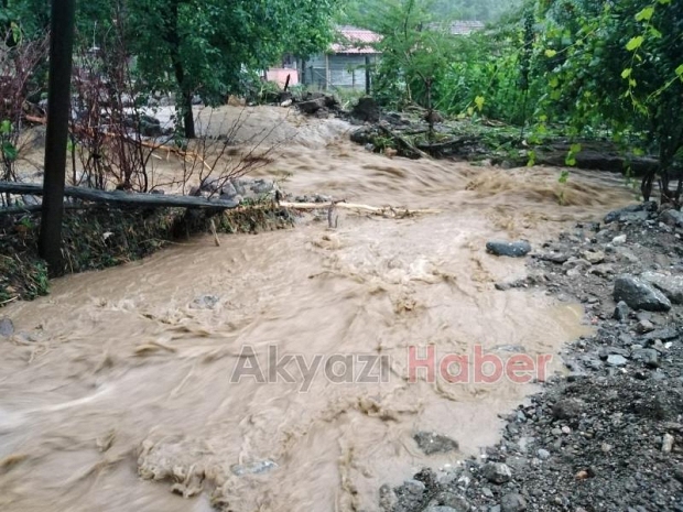 Meteoroloji açıkladı; Akyazı'ya rekor yağış düştü