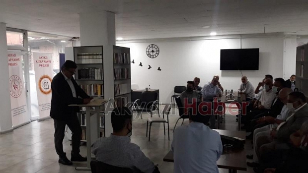 Akyazı Kitap Kahve Projesi'nin açılışı yapıldı