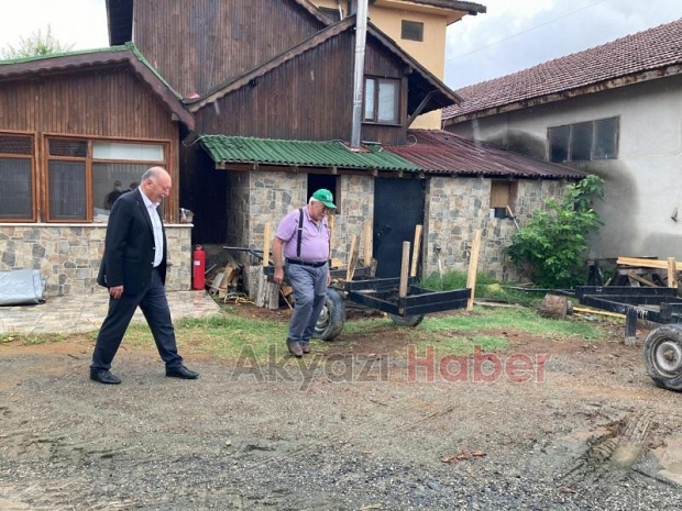 Bayraktardan geçmiş olsun ziyareti