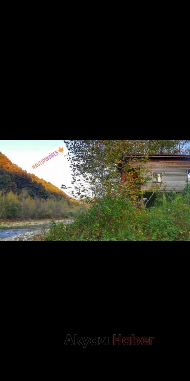 Ahşap ev sela kapıldı