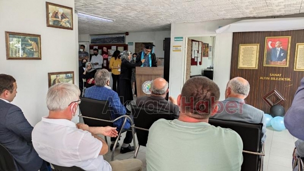 Mesleki Eğitim Merkezi'nde diploma heyecanı
