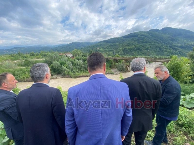 Selden zarar gören mahallelerde inceleme yaptılar