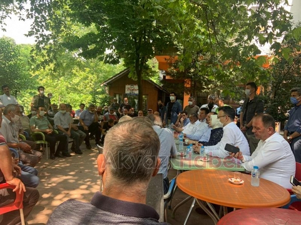 Selin vurduğu mahalleleri ziyaret ettiler