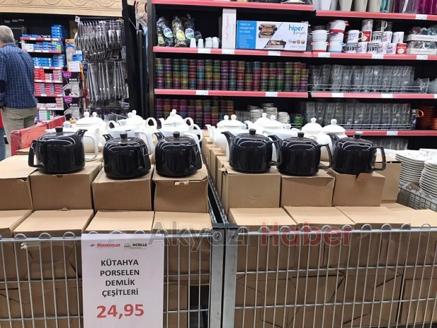 Beşkardeşler Market Züccaciye Bölümünde Şok Kampanya