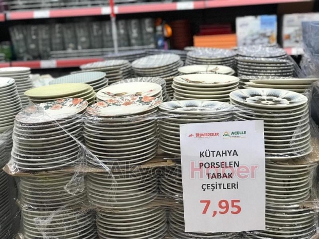 Beşkardeşler Market Züccaciye Bölümünde Şok Kampanya