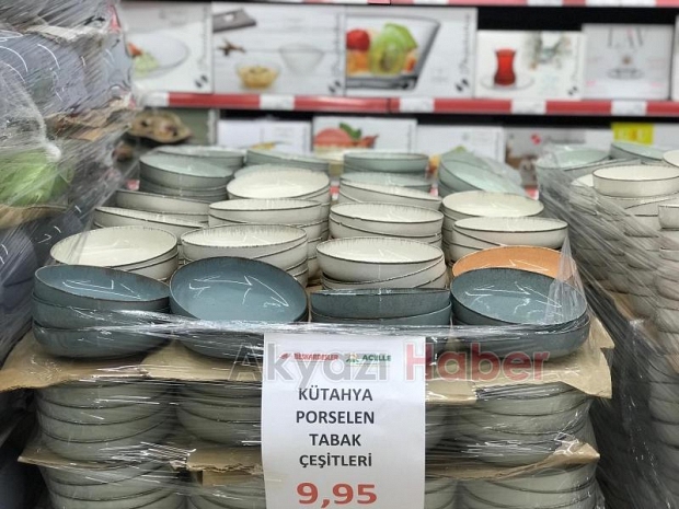 Beşkardeşler Market Züccaciye Bölümünde Şok Kampanya